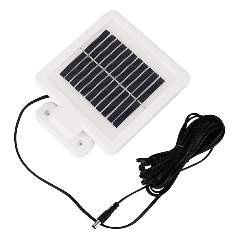 Solar Powered Motion Sensor Lights 42 LED Three Head Spotlight Spot Light Outdoor Floodlight Yard Light For Home Garden Yard(white)(15)