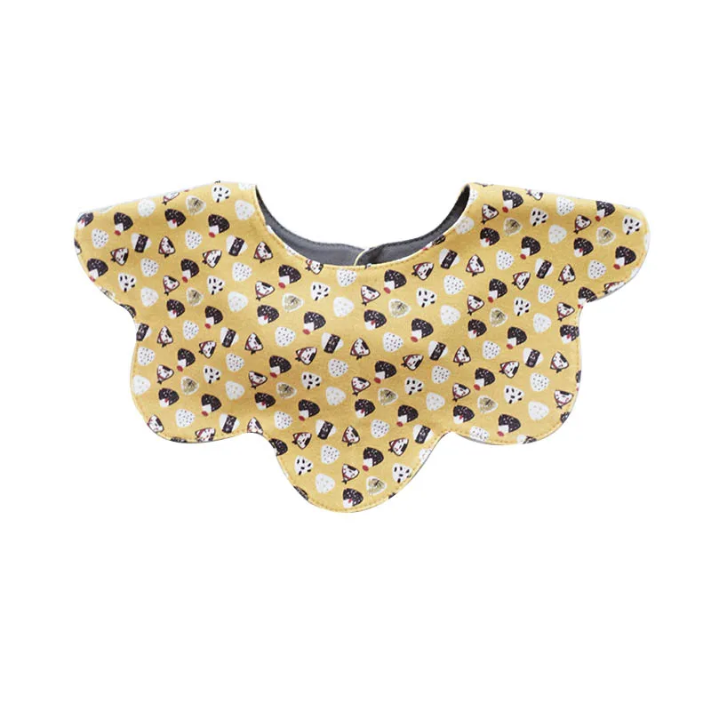 Cute Cotton Baby Waterproof Burp Baby Bibs Girls Lovely Bib Infant Saliva Towels Bibs