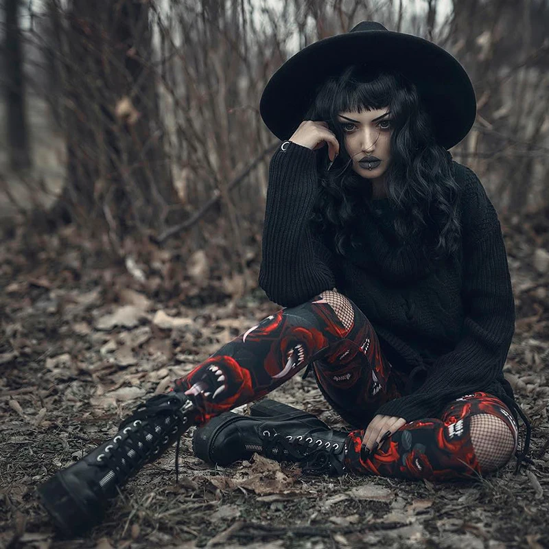 Women Pants Gothic Black Bodycon Pencil Pants Hole Leggings Patchwork Funny Female Pants High Waist Sexy Slim Punk Hip Hop Pant Women Pants Gothic Black Bodycon Pencil Pants Hole Leggings Patchwork Funny Female Pants High Waist Sexy Slim Punk Hip Hop Pant