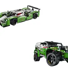 20003 Technic серия 24 часа гоночный автомобиль строительные блоки кирпичи 1280 шт Игрушки совместимы с 42039