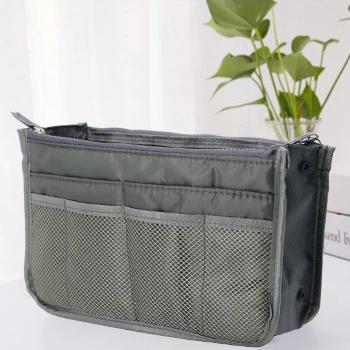 Luluhut сумка для хранения, портативная косметичка для хранения, Большая вместительная косметическая сумка-Органайзер, водонепроницаемая дорожная сумка для мытья - Цвет: grey