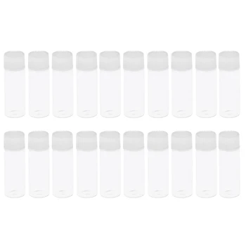 

20 Packs 5ML Mini Glass Essential Oils Sample Bottles with Screw Caps for Essential Oils Chemistry Lab