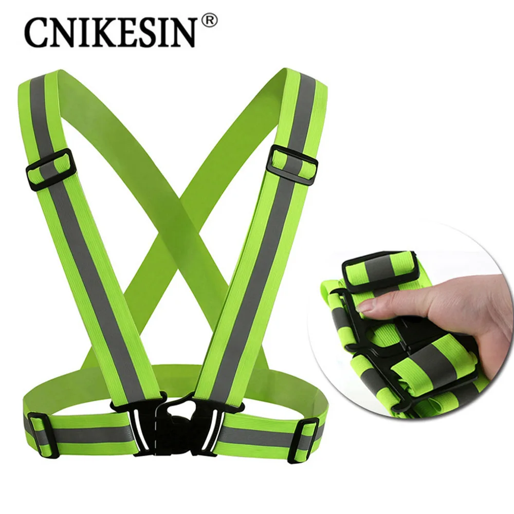 Unisex Safety High Visibility Reflection Vest Outdoor Running Cycling