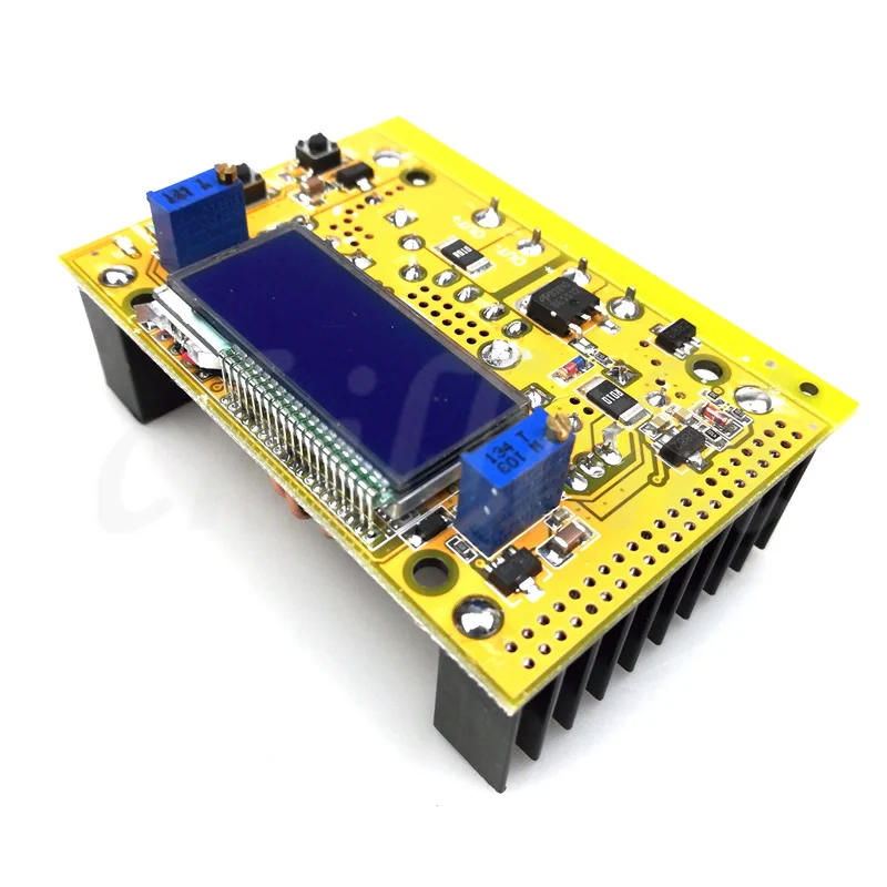 

DC-DC high power adjustable step-up power supply module, constant voltage current LCD screen, voltage and current double display