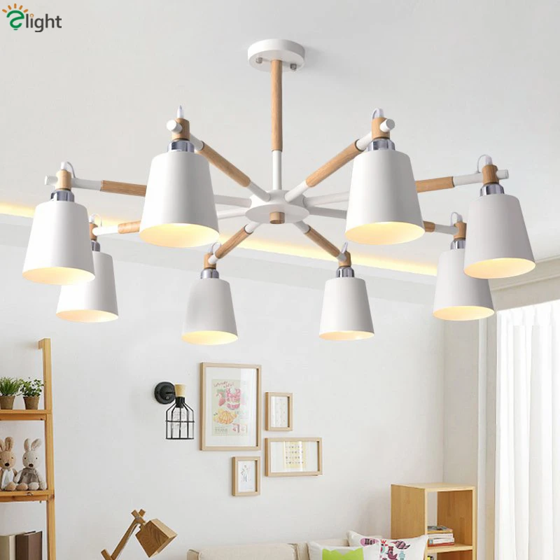 Online get cheap wit kroonluchter schaduw aliexpress.com ... Woonkamer wit modern