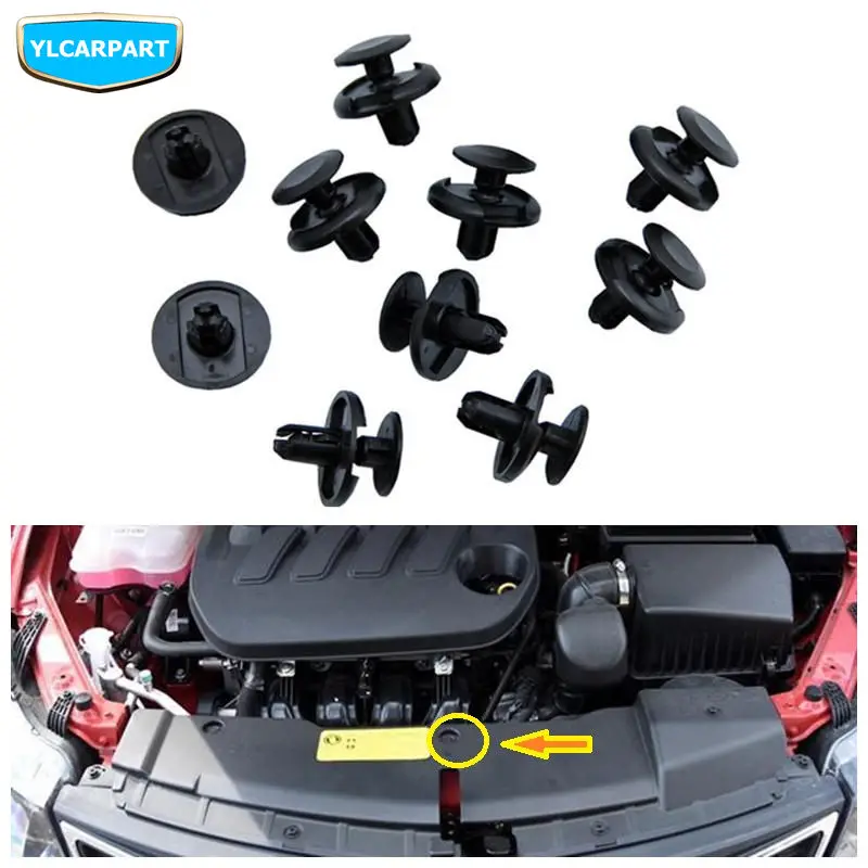 

For Geely GC5,Geely515,SC5 GC5 HB,Geely515 Hatchback,Car tank top guard,Fender liners/fenders/ retaining tabs snap,10pcs/lot