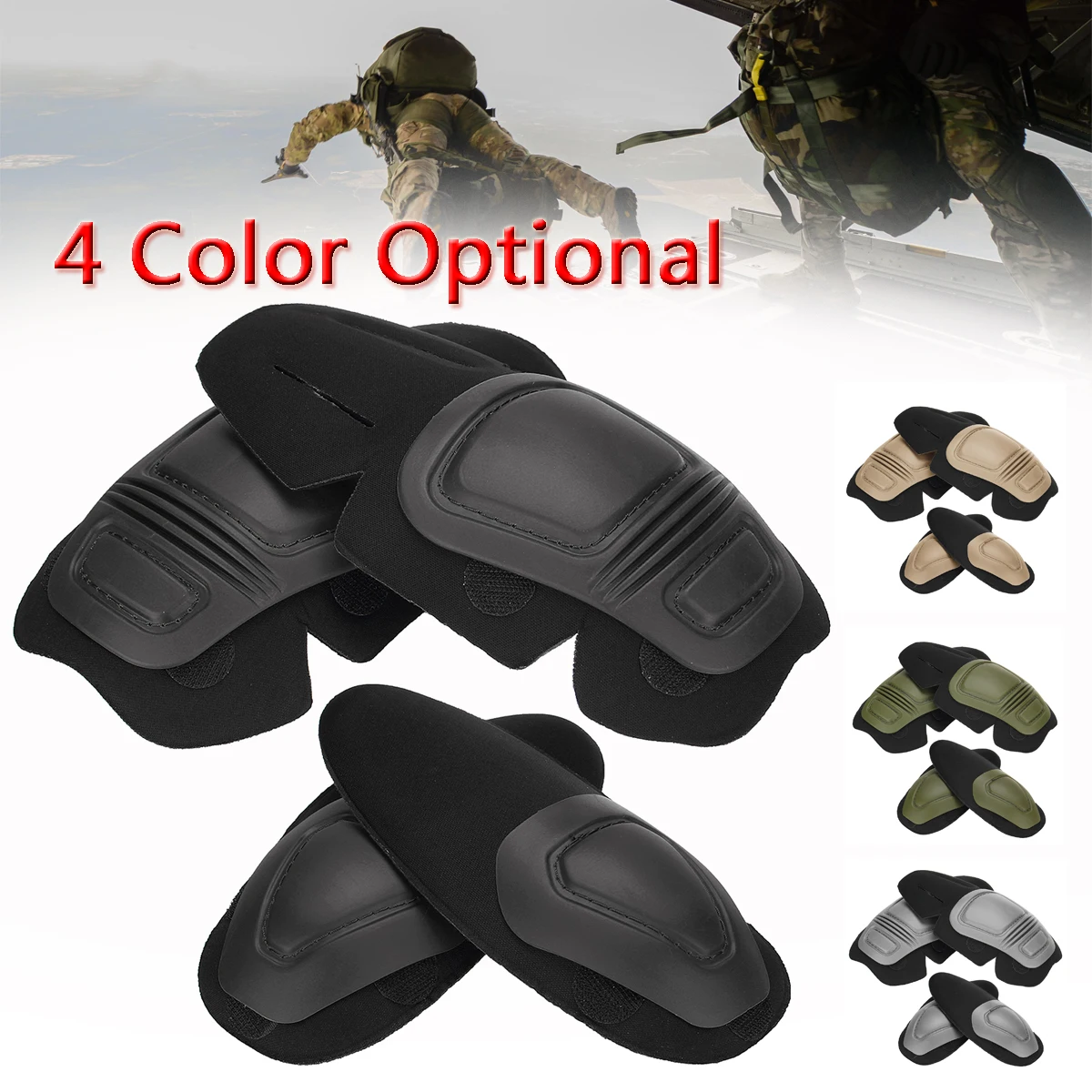 Buy Tactical Knee and Elbow Protector Pad For