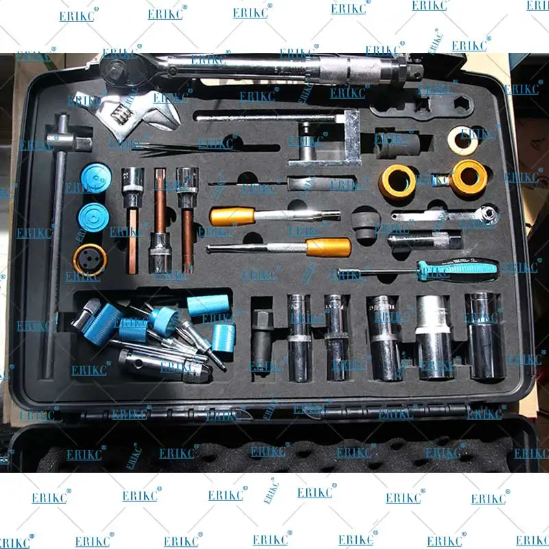 ERIKC Liseron инжектор общей рампы Демонтажные инструменты и инструмент для удаления дизельного топлива инжектор, инструменты для ремонта авто всего 40 штук