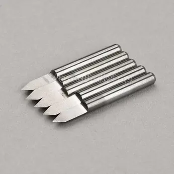 

60 Degree 0.2mm 5x 3.175mm V Shape CNC Carbide tools PCB Engraving Bit Router Tools Set (J3 6002)/SHINA
