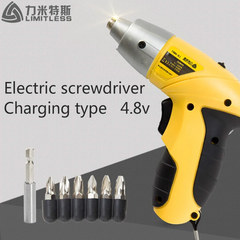 Limitless Ls 4801 4.8v Household Electric Screwdriver Set Rechargeable