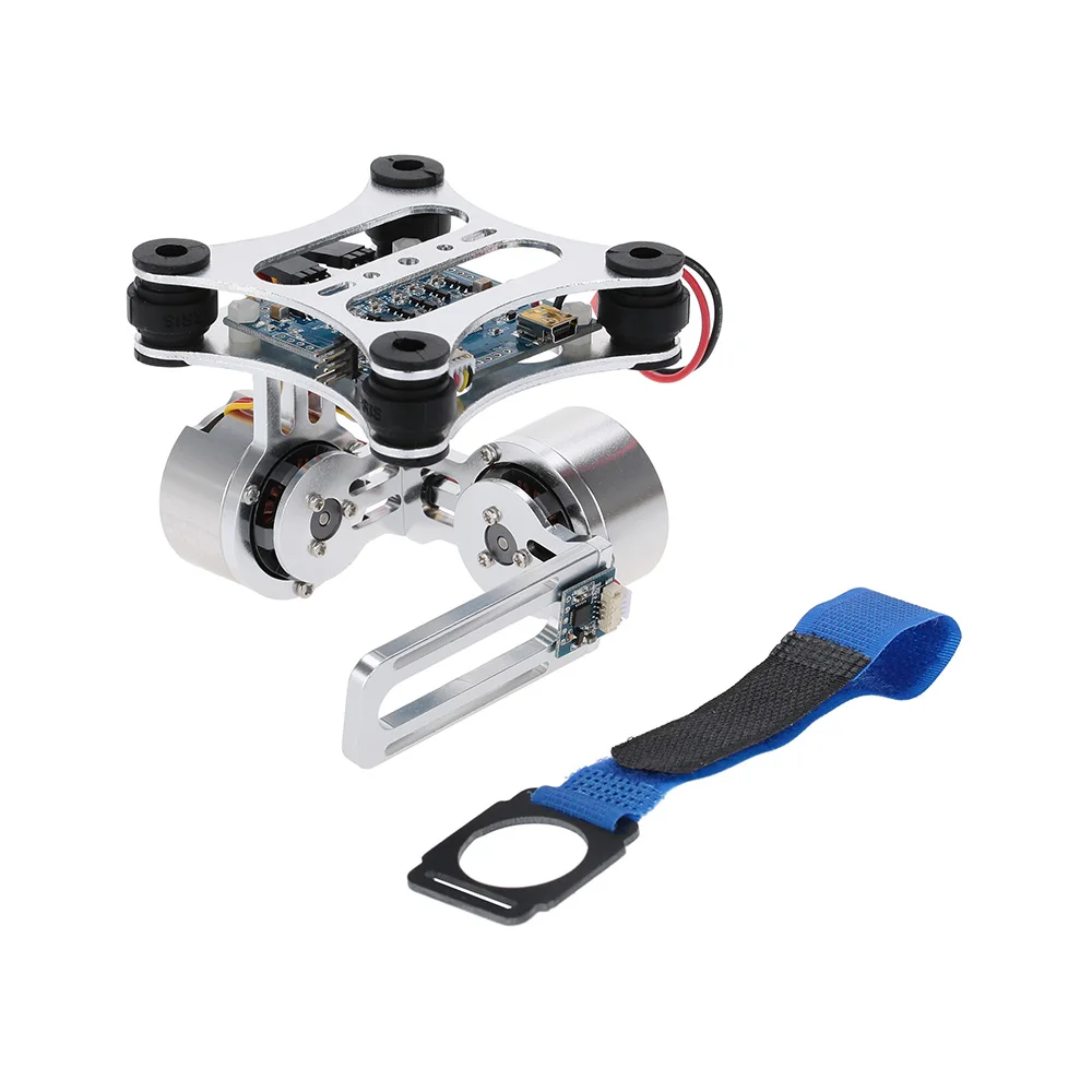GoolRC CNC FPV Quadcopter BGC 2 Axis Brushless Gimbal With Controller For GoPro 3 Camera DJI Phantom 1 2 Walkera X350 Pro