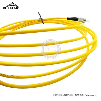 

100pcs/lot 3M FC-SC-UPC patchcord SX SM SC single more fiber Optic patchcord cable FTTH fiber optic jumper cable best quality