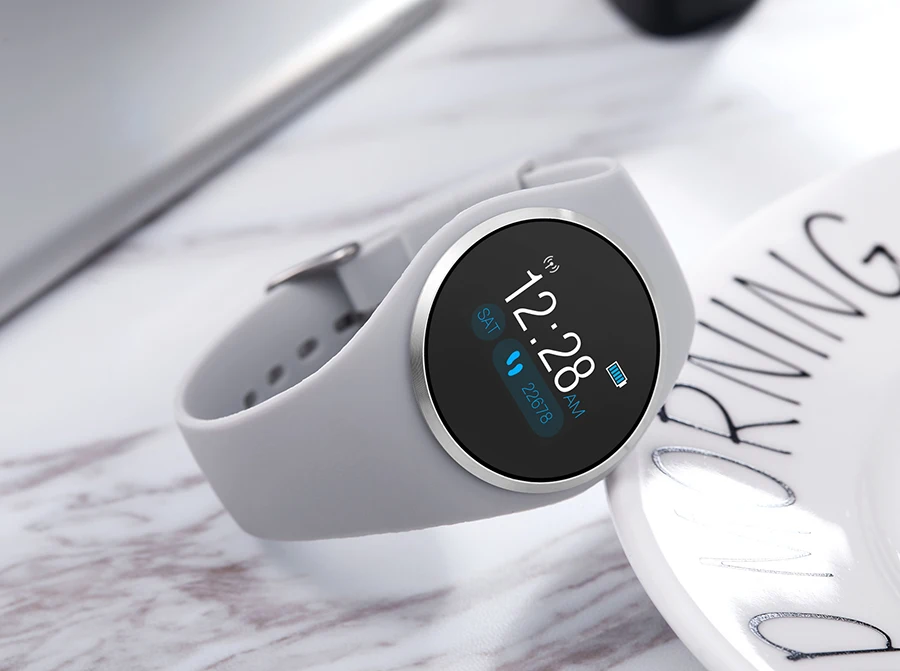 Женский Bluetooth умный браслет для мужчин из нержавеющей стали водонепроницаемый носимый прибор умный Браслет Приложение Поддержка для Android IOS B59