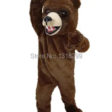 Талисман Kodiak Медведь костюм талисмана необычные платья пользовательские фантазии косплей костюм тема mascotte карнавальный костюм комплекты