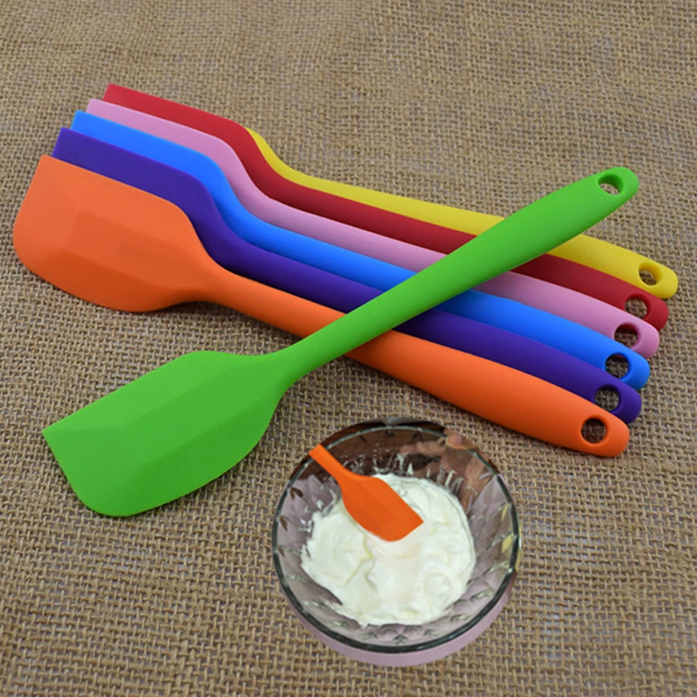 40# домашний кухонный силиконовый гибкий кухонные лопатки крем-скраб инструмент для приготовления выпечки Кухонные принадлежности скребок