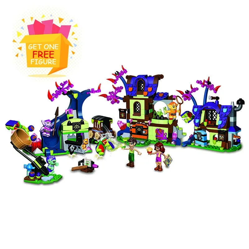 

Bela gifts Elves Magic Rescue from the Goblin Village Building Blocks kids Bricks toys Compatible With legoe for Girls 2018