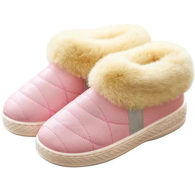 Ceny 2019 domowe kapcie zimowe buty damskie futrzane kapcie wygodne damskie slajdy kryty zamszowe buty