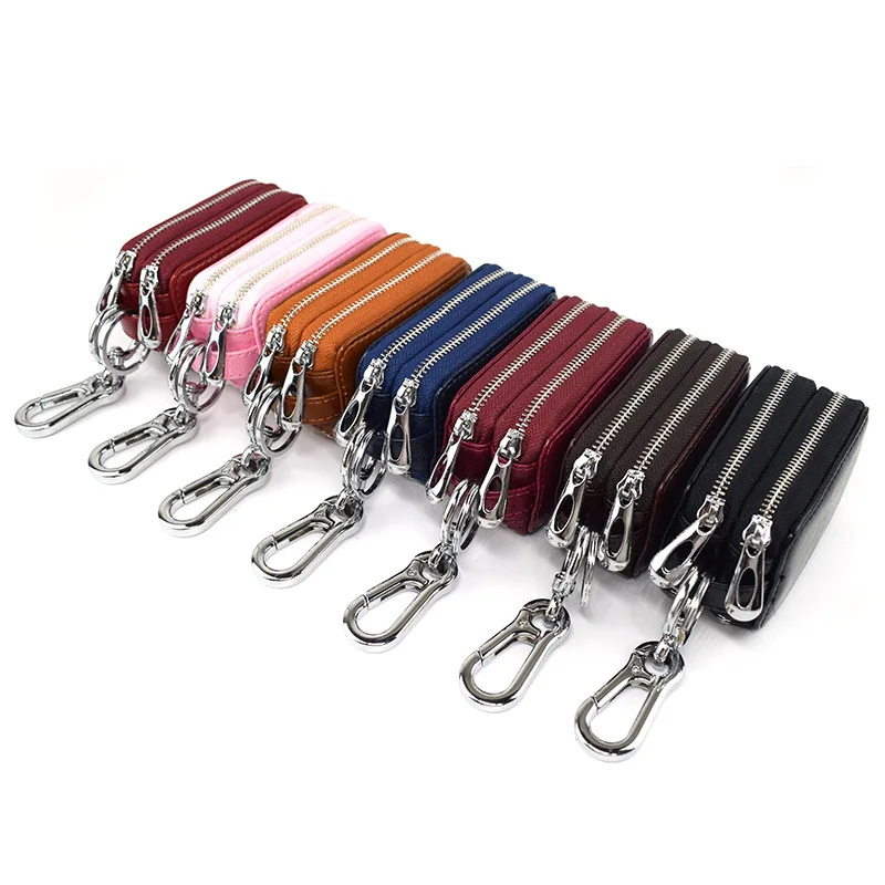 New Arrival Genuine Leather woman Car Key Holders Housekeeper