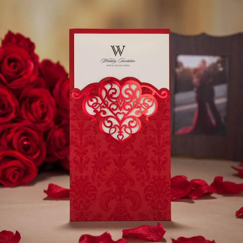 Por Rose Invitations Lots From How To Choose The Best Paper For Your Printable Wedding Invitations Weddinglovely