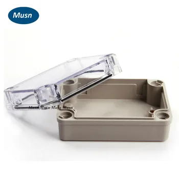 

Waterproof Transparent Cover ABS Body Door Outdoor Cable Junction Box 80*110*45mm connector