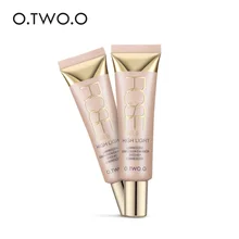 

O.TWO.O Highlighter Face Makeup Shimmer Gold Pink Color Luminescent Complexion Enhancer Long Lasting Moisturizer Oil-control