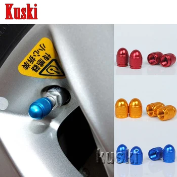 

4Pcs/Lot Car Tire Wheel Valve Cap For Audi A3 A4 B6 B8 B7 B5 A6 C5 C6 Q5 A5 Q7 TT A1 S3 S4 S5 S6 S8 Saab 9-3 9-5 93 Accessories