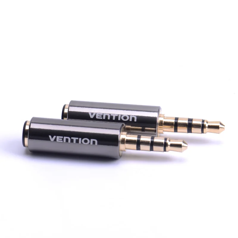 Vention 4 Pole 3 5 мм до RCA аудио Позолоченные разъемы для наушников адаптер штекер