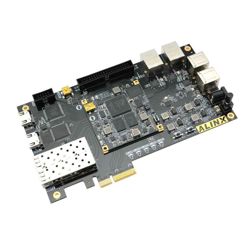 Xilinx Fpga Zynq7000 Xc7z015 Development Board With Dual Core Arm Coretex A9 Pcie Gigabit Ethernet Zedboard Ax7015 Industrial Integrated Circuits Aliexpress