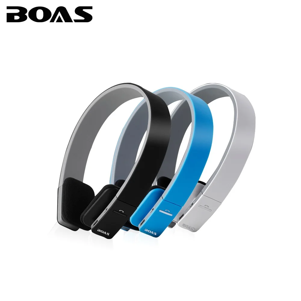 BOAS Wireless bluetooth 4.1 headphones stereo handsfree sport running headset earphones with MIC