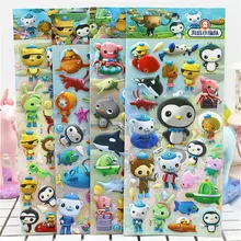 3D Puffy Bubble Stickers Cartoon Princess Cat Waterpoof DIY Baby Toys for Children Kids Boy Girl