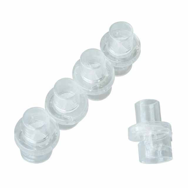 50pcs/Lot Mouth To Mouth Breathing Barrier Cpr Valve 22/17mm For Cpr  Training Resuscitator Mask Breathing Oneway Valve Filter - AliExpress