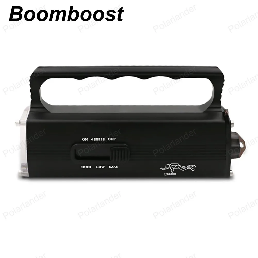 Boomboost Light Water Diving Hand Lamp Waterproof Lighting Flashlight LED light waterproof Super Lighting LED Flashlight