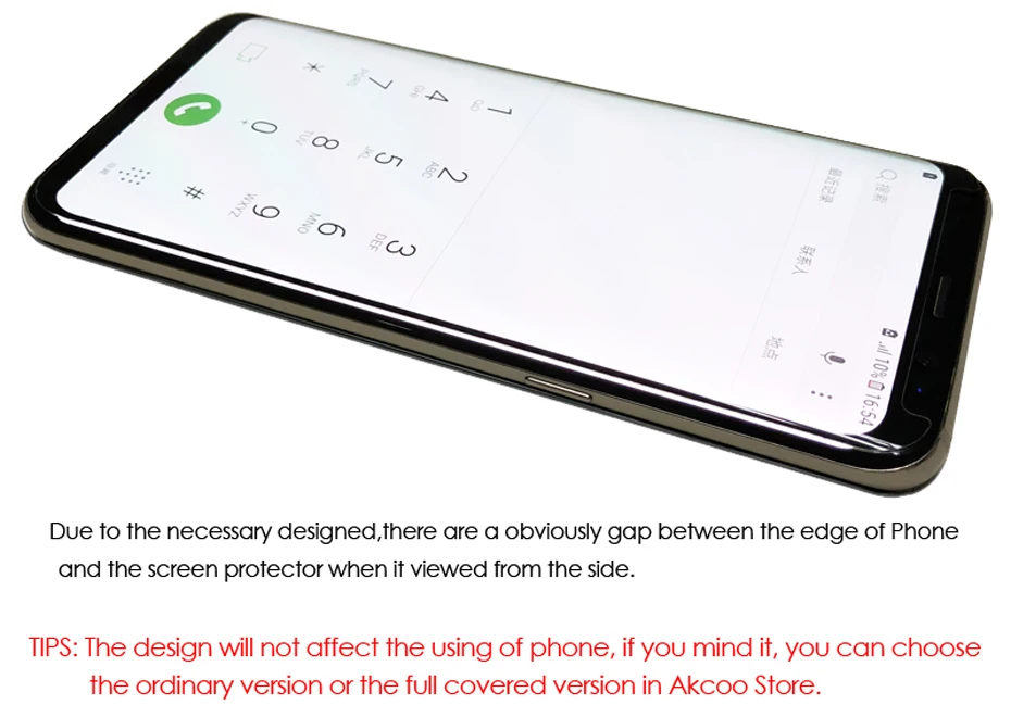 Akcoo Note 9 Полный Клей протектор экрана с установкой Лоток легко установить для samsung S9 note 8 S8 Закаленное стекло протектор