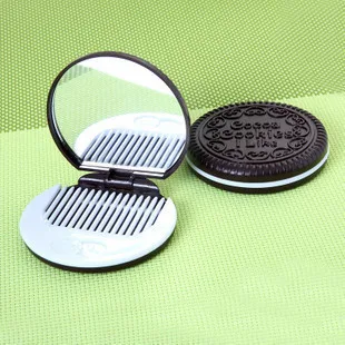 Mirror Makeup Lovely Cookie Chocolate Shape Pocket...
