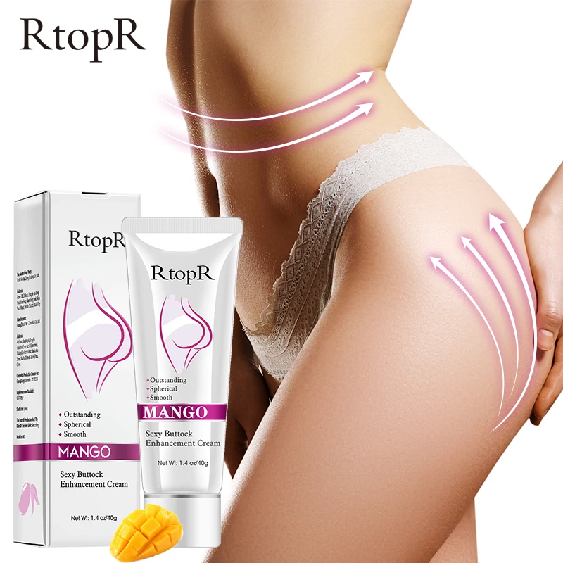 RtopR, сексуальный крем для увеличения ягодиц, с принтом, укрепляющий ягодицы, эффективная форма, крем для увеличения бедер