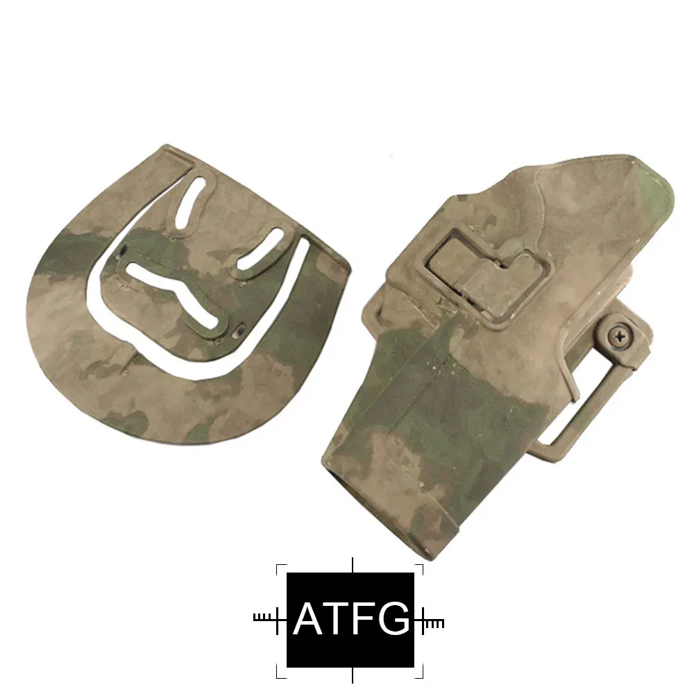 EMERSONGEAR быстро Пистолетная кобура для Glock Militery Camo Airsoft Mag Чехол пластиковая кобура подсумок EM6097