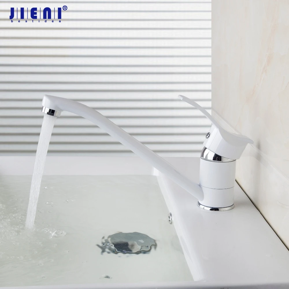 

Bathroom Faucet Kitchen Bathroom Mixer Tap Faucet Deck Mounted Single Handle Hot and Cold Taps