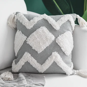 

Nordic Sofa Pillow Cushion Cover Model Room B&B Bedside Pillow Ins Pillow Living Room DecorationCojines Decorativos Para Sofa