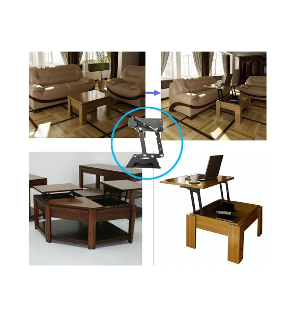 Furniture Design Hydraulic Lifting Mechanism Folding Bracket Coffee Table Mechanism Table Top Swing Up Table Clock Table Expressionsswing Crib Aliexpress