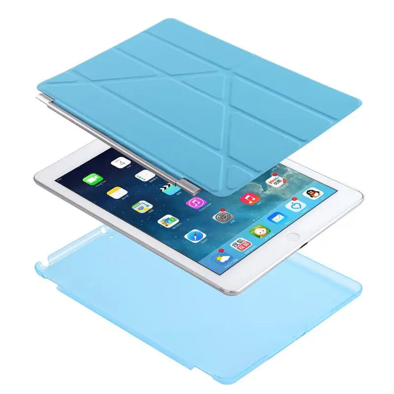 Light Blue XSKEMP Магнитный чехол для iPad Air 3rd Gen 10,5 A2152 A2123 A2153 A2154 Авто спящий Пробуждение Смарт кожаный чехол-подставка - Цвет: Light Blue