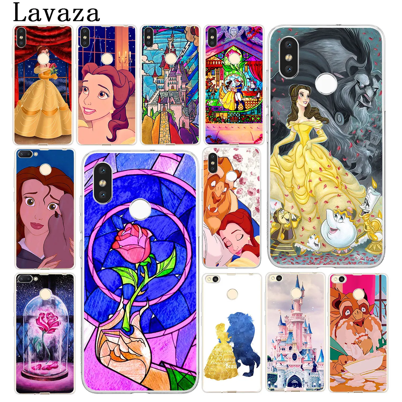 Милый чехол для телефона Lavaza Beauty and the Beast Xiaomi 9 9T A3 PRO CC9 CC9E 8 A2 Lite SE A1 pocophone f1 6 6X 5S 5X MAX 3 |