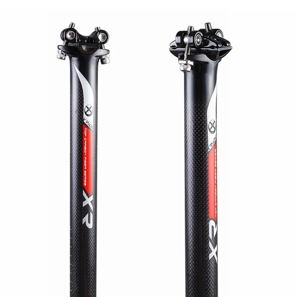 

XRIDE XR carbon seatpost Back 0 mm Carbon road bike mountain MTB bike Seatpost 27.2/30.8/31.6*400mm Carbon Bike Cycling Parts