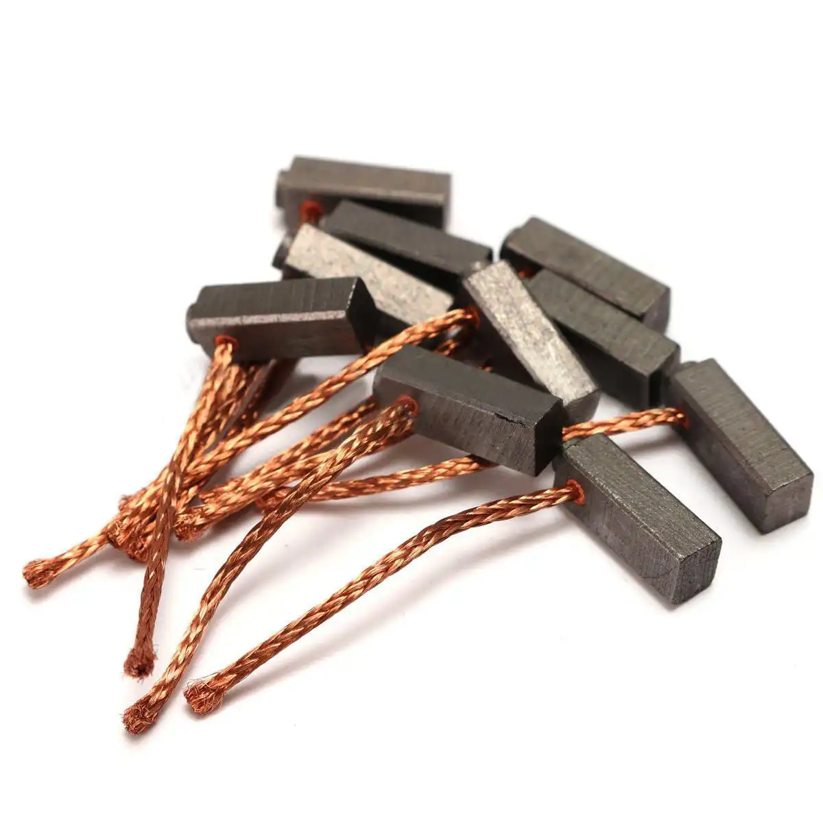 sourcingmap/® Par 9x5x4mm Cepillos de Carbono Herramienta el/éctrica para motor de taladro percutor el/éctrico