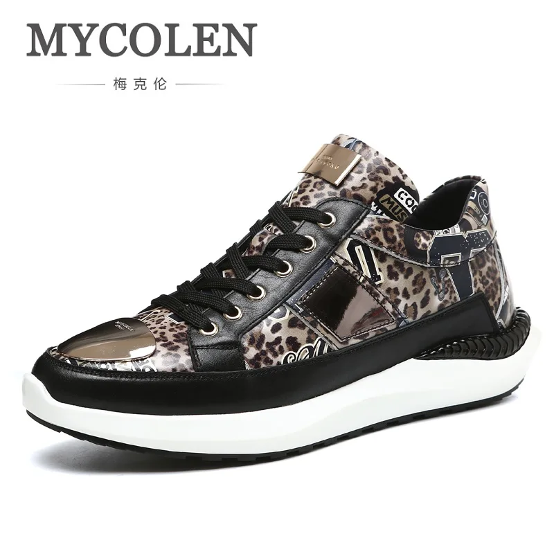 

MYCOLEN 2019 New Summer Breathable Men Casual Shoes Slip On Male Fashion Footwear Height Increasing Sneakers Sepatu Casual Pria