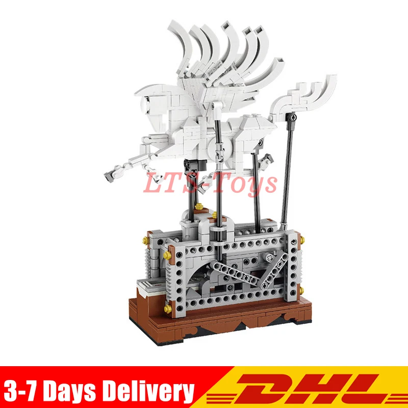 

Lepin 23015 485Pcs Technic The Pegasus Automaton Mechanical Flying Horse Set Educational Legoings Building Blocks Bricks