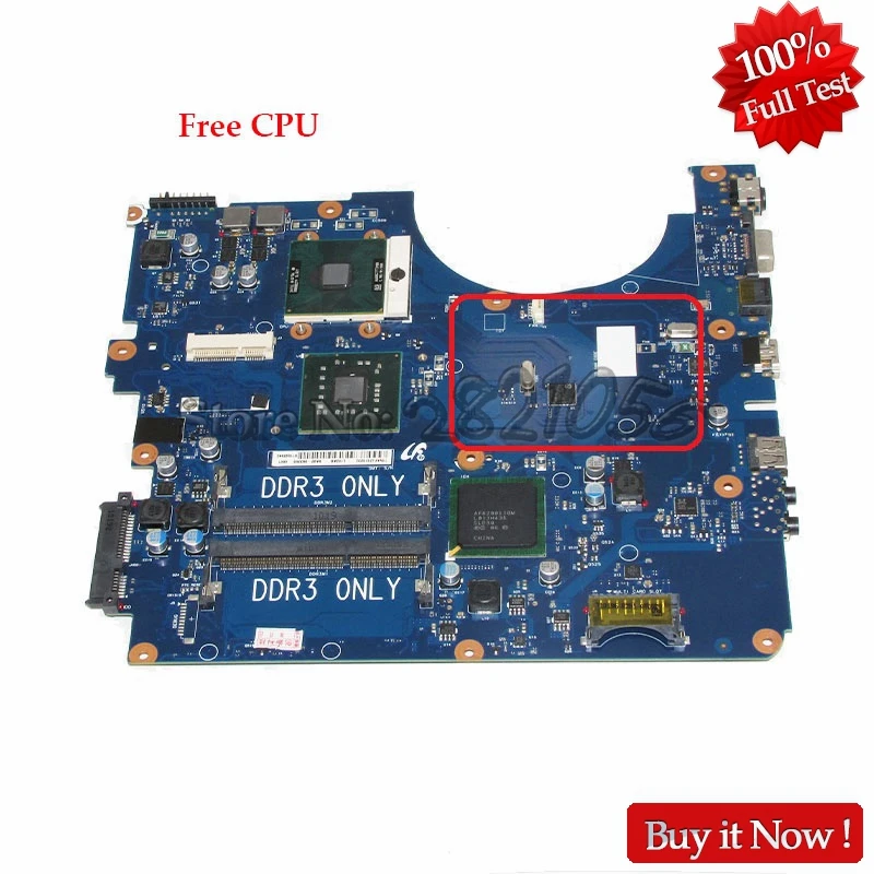Материнская плата NOKOTION для ноутбука samsung материнская R530 DDR3 GL40 l|laptop motherboard for