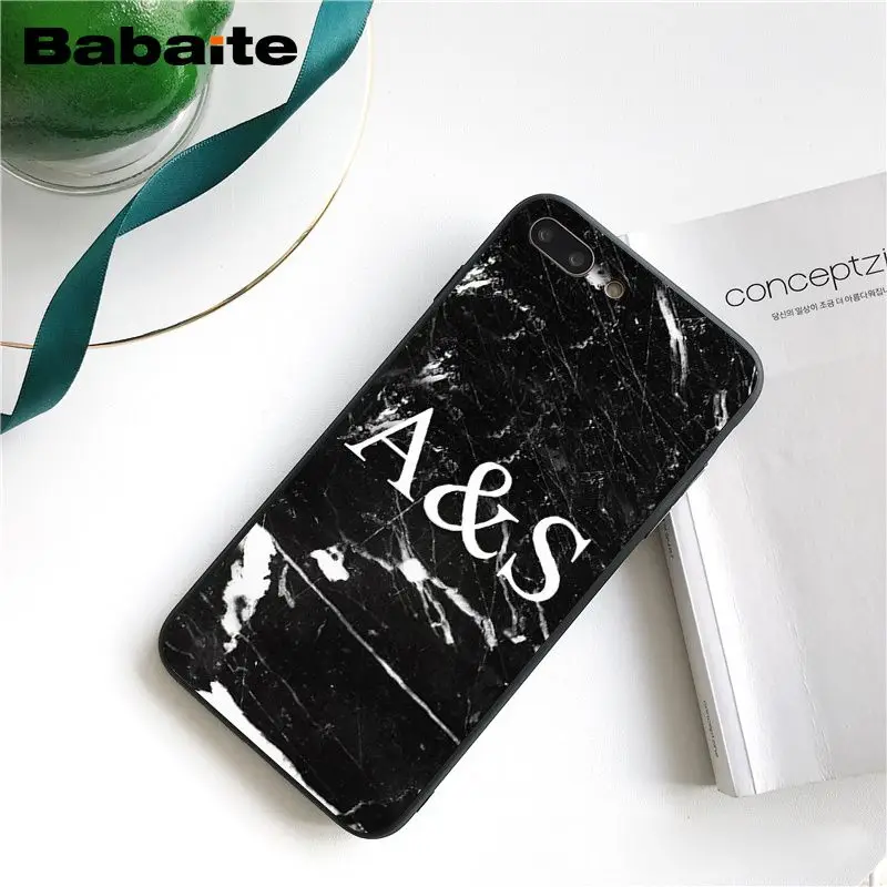 MONOGRAM MARBLE INITIALS    