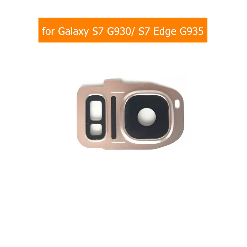 

for Samsung Galaxy S7/ S7 Edge Rear Back Camera Glass Lens Frame Holder for Galaxy S7 G930 + Glue Replacement Repair Spare Parts