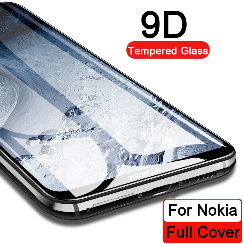 9D полностью наклеиваемая поверхность Защитное стекло для Nokia детей возрастом 2 3 5