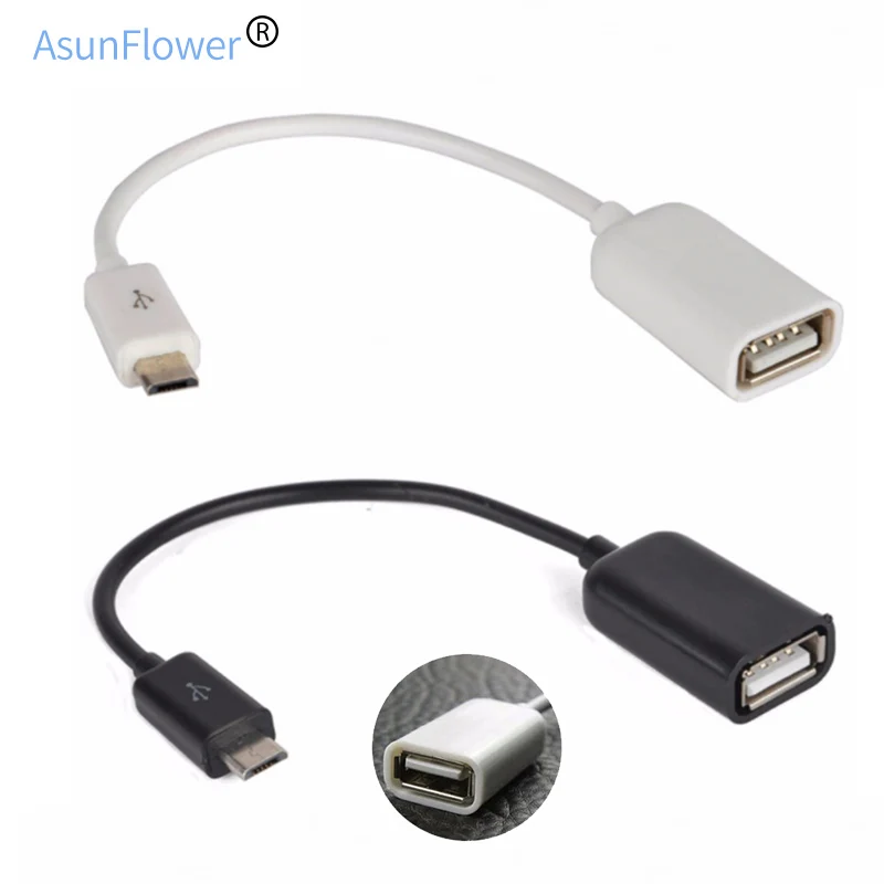

Mini USB Adapter For Android Mirco interface USB to Female OTG On The Go Adapter Cable For Samsung Xiaomi Huawei Mirco USB Port